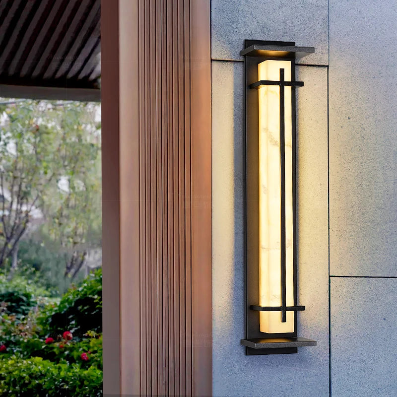 Outdoor Wall Light Waterproof Stainless Steel Porch Garden Lamp