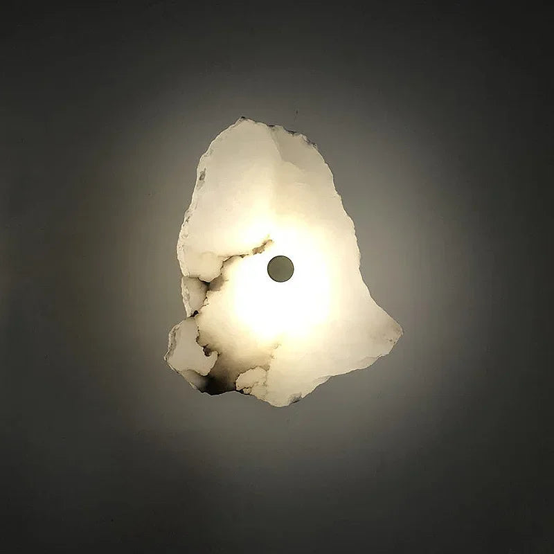 Luxury Marble LED Wall Sconce for Modern Interiors