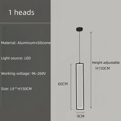 Modern Square Staircase Chandelier for Modern Spaces
