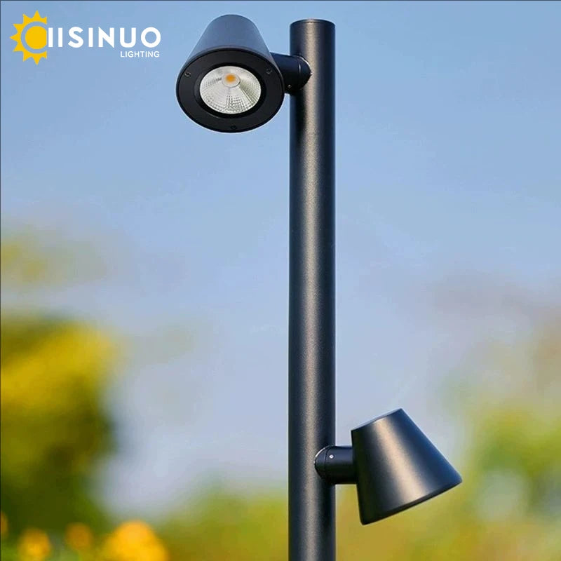 Rotating Outdoor LED Spotlight for Landscape Lighting