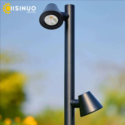 Rotating Outdoor LED Spotlight for Landscape Lighting