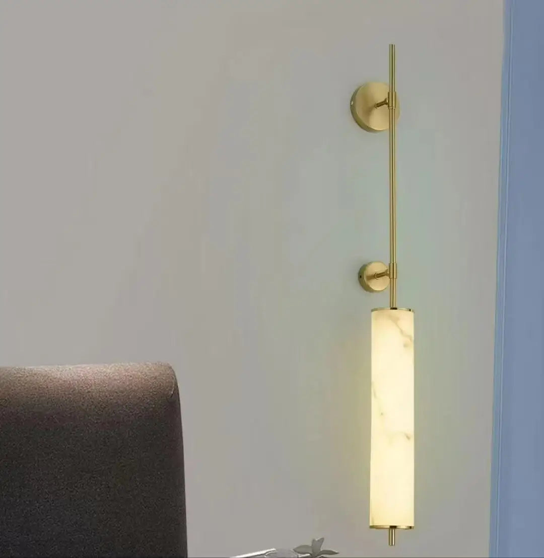 Luxury Marble Texture Wall Lamp for Modern Interiors