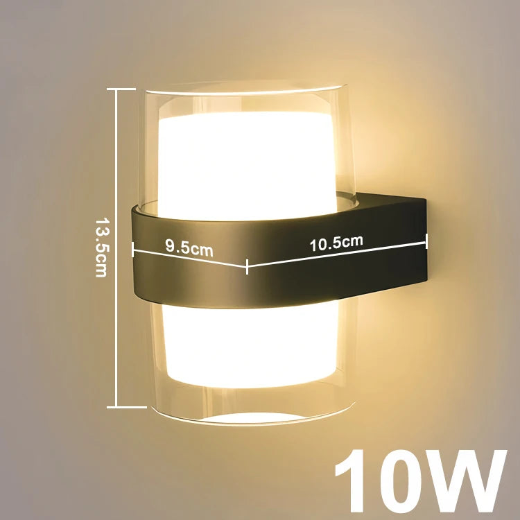 Modern LED Wall Sconce for Bedrooms and Hallways