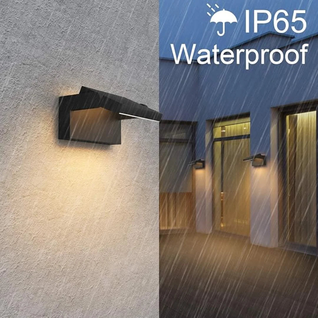 18W Waterproof Motion Sensor Wall Light for Outdoors
