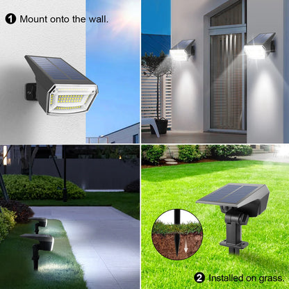 Solar LED Garden Spotlight for Landscaping