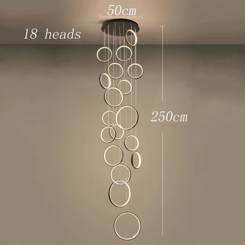 Modern LED Pendant Chandelier for Dining Rooms