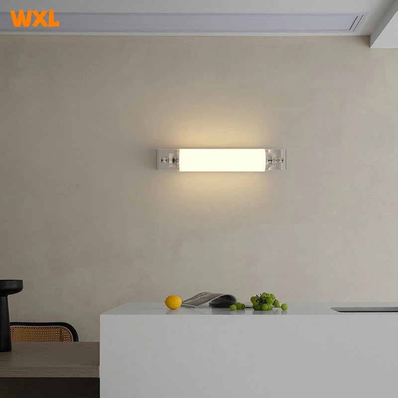 Minimalist Long LED Wall Lamp for Bedrooms