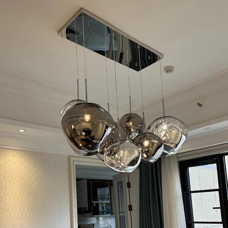 Nordic Lava LED Pendant Kitchen and Living Room Ceiling Lamp