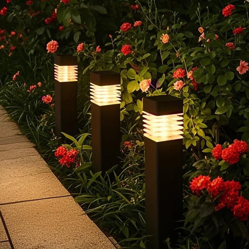 Solar LED Pathway Lights for Gardens and Walkways