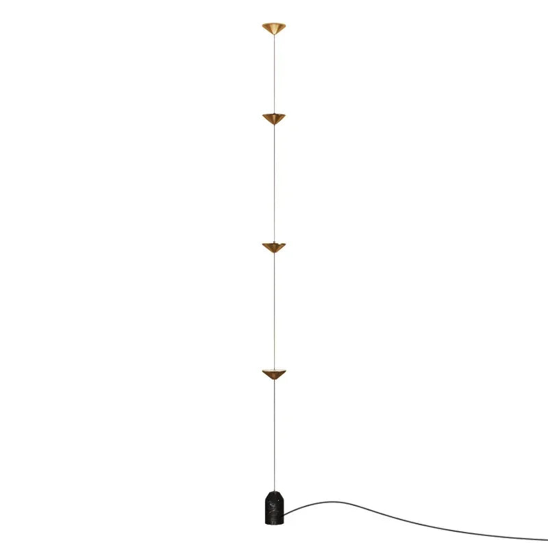 Luxury Minimalist Floor Lamp – Modern Black Ambient Lighting for Living Room