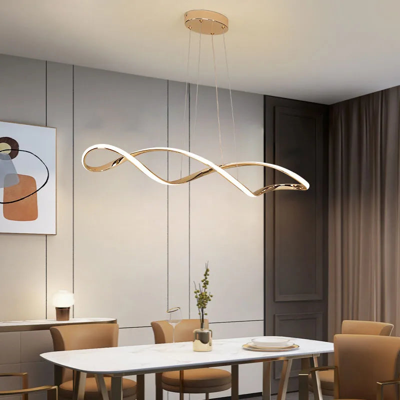 Modern LED Pendant Ceiling Dimmable Adjustable Kitchen Dining Light