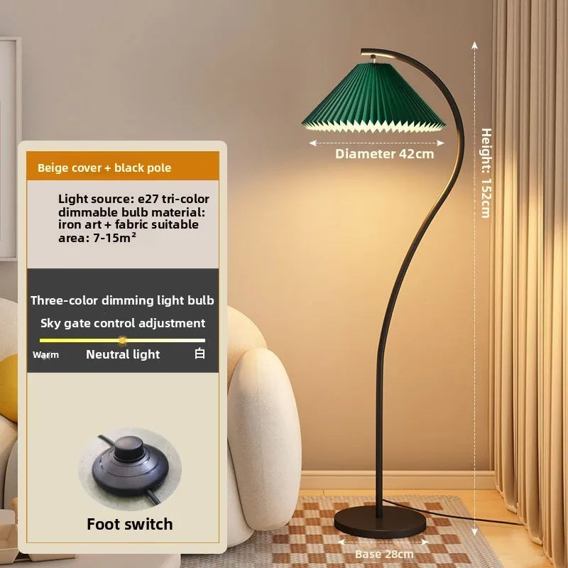 Bohemian Feather Floor Lamp for Soft Ambient Lighting