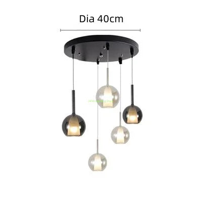 Italian Glass Bubble Pendant Light for Modern Interiors