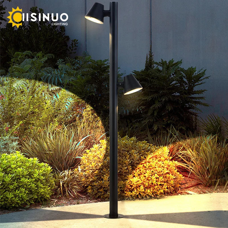 Rotating Outdoor LED Spotlight for Landscape Lighting