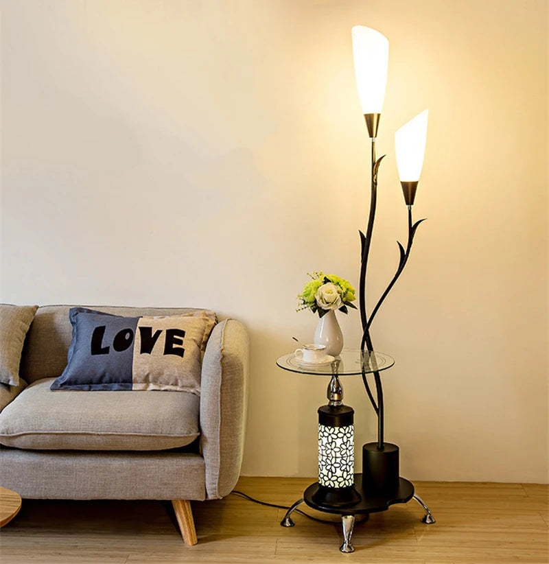 Nordic Flower Floor Lamp for Artistic Interiors
