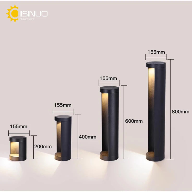 LED Lawn Lamp Outdoor Waterproof Garden Pathway Light