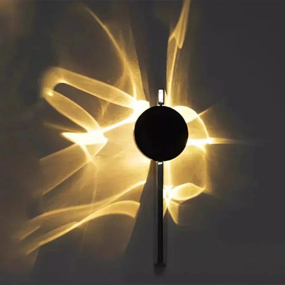 Modern Corrugated LED Wall Lamp for Ambient Lighting