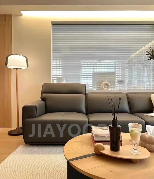 Modern Glass Floor Lamp – Elegant Decorative Lighting for Living Room