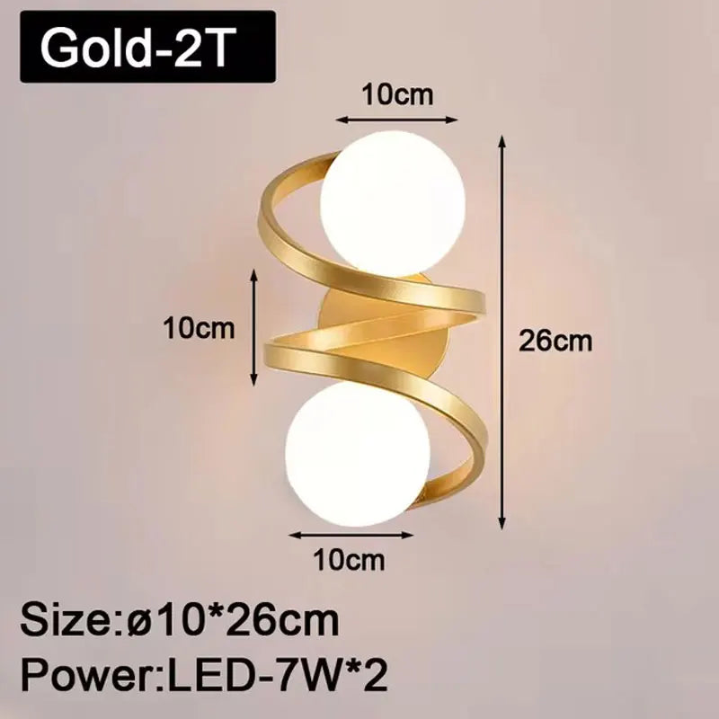 Modern Up and Down LED Wall Sconce