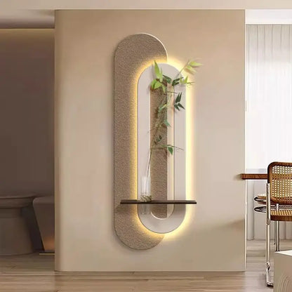 Sandstone Style LED Wall Lamp for Hallways