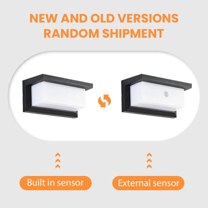 Motion Sensor Outdoor Wall Light with Waterproof Design