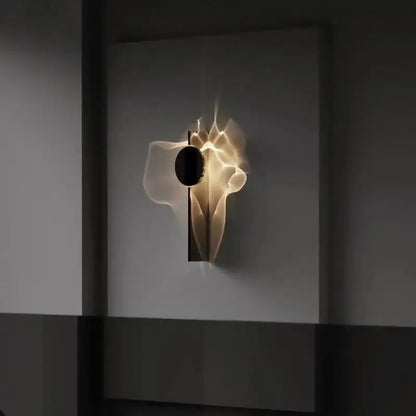 Modern Corrugated LED Wall Lamp for Ambient Lighting