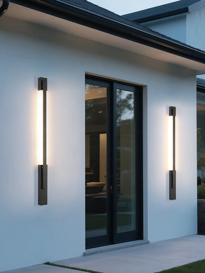 Smart Dimmable Outdoor Wall Light with App Control