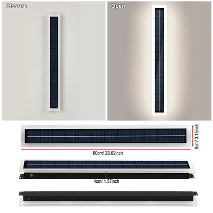 Solar LED Wall Light for Porches and Entryways