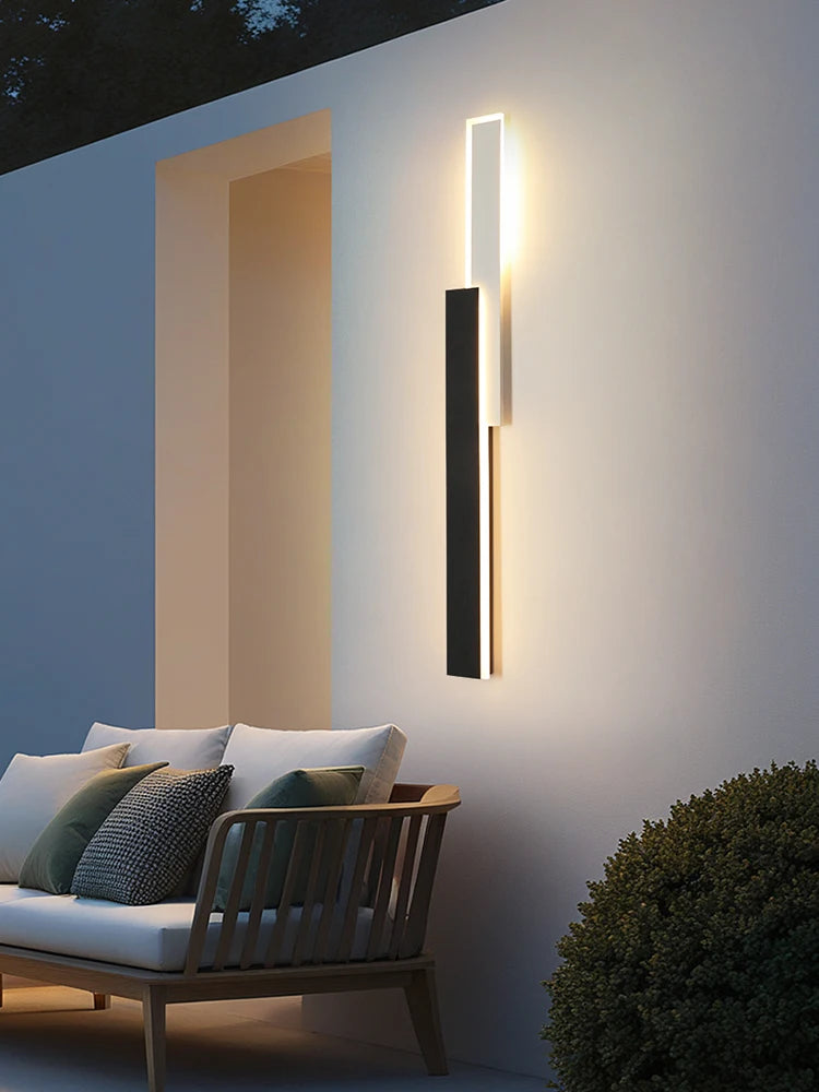 Dimmable Outdoor LED Wall Sconce for Gardens