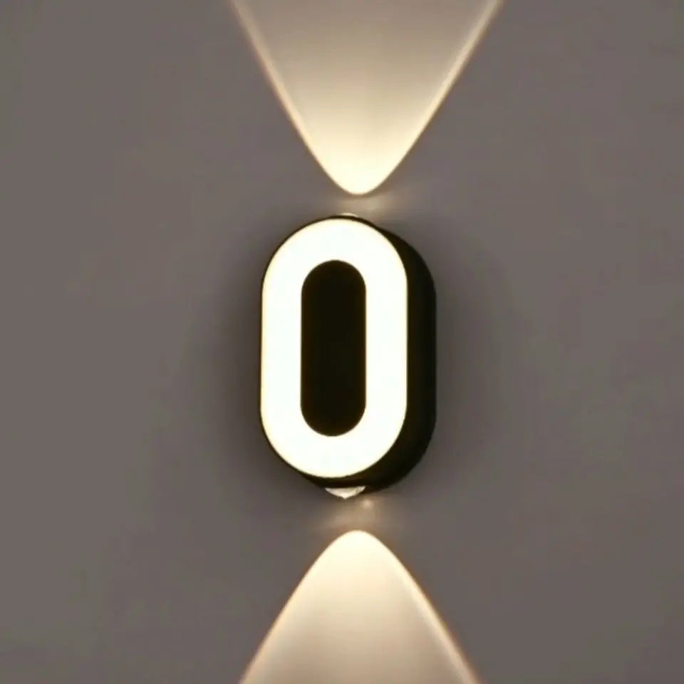 Minimalist Waterproof Outdoor Wall Lamp for Hallways and Entryways