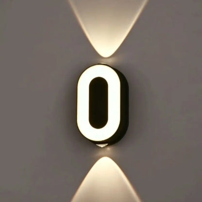 Minimalist Waterproof Outdoor Wall Lamp for Hallways and Entryways