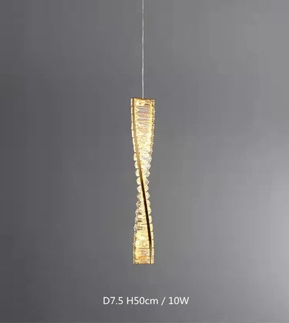 Luxury Crystal LED Wall Lamp for Hallways and Bedrooms