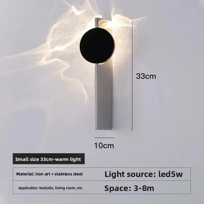 Modern Corrugated LED Wall Lamp for Ambient Lighting