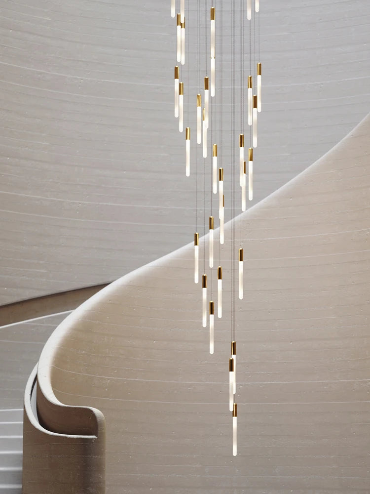 Modern Cylindrical LED Pendant Light for Dining Rooms