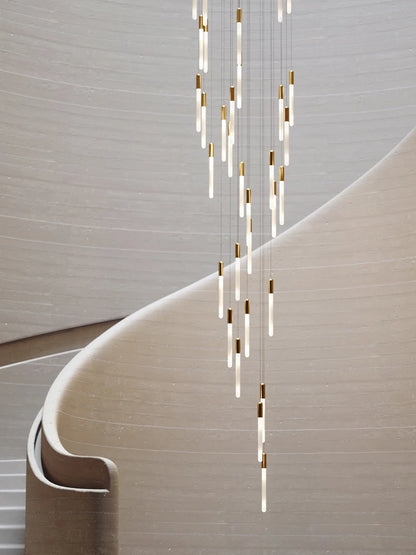 Modern Cylindrical LED Pendant Light for Dining Rooms