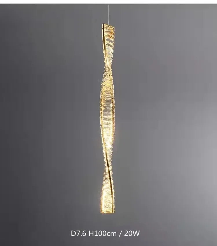 Luxury Crystal LED Wall Lamp for Hallways and Bedrooms