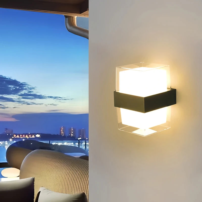 Modern LED Wall Sconce for Bedrooms and Hallways