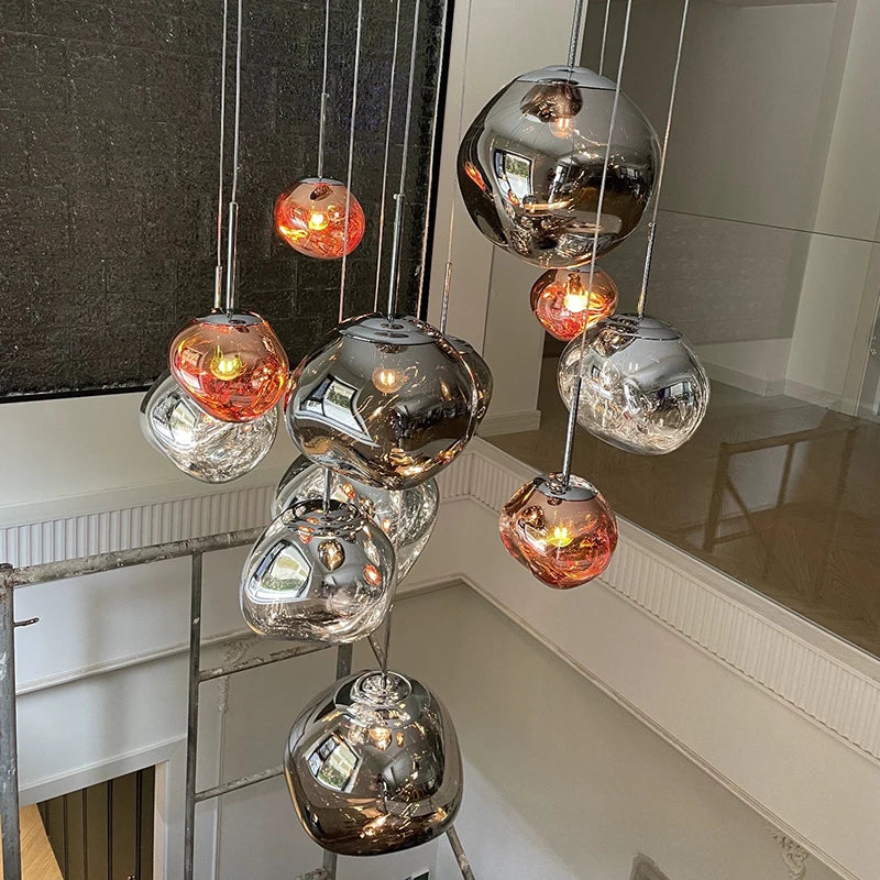 Nordic Lava LED Pendant Kitchen and Living Room Ceiling Lamp