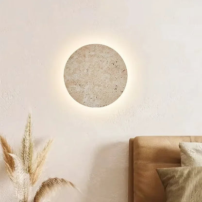 Natural Cave Stone LED Wall Sconce for Modern Homes