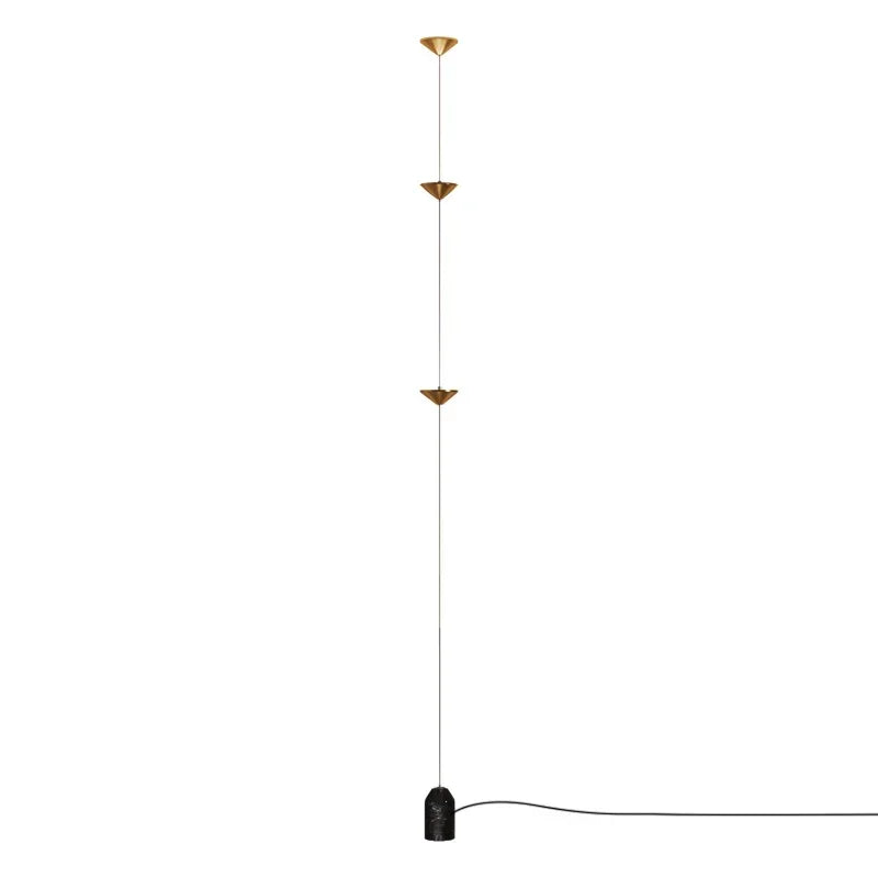 Luxury Minimalist Floor Lamp – Modern Black Ambient Lighting for Living Room
