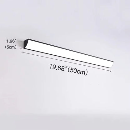 Minimalist Outdoor Strip Wall Light for Modern Homes