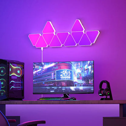 RGB Smart Wall Light LED Music Sync Bedroom Gaming Lamp