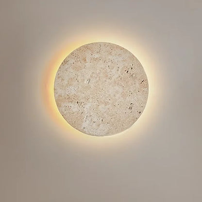 Natural Cave Stone LED Wall Sconce for Modern Homes