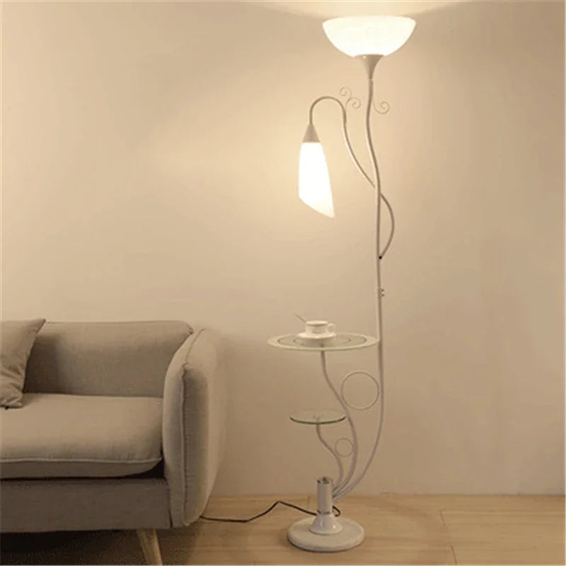 Nordic Flower Floor Lamp for Artistic Interiors