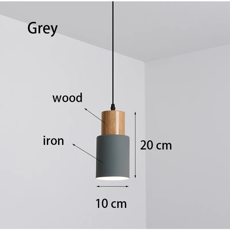 Minimalist Nordic Pendant Lamp Small Bedroom Bedside Chandelier