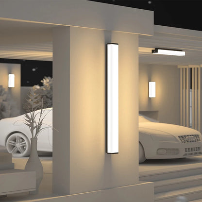 Modern Stainless Steel Outdoor LED Wall Light