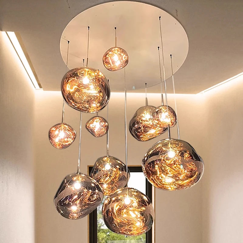 Nordic Lava LED Pendant Kitchen and Living Room Ceiling Lamp