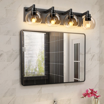 Modern Globe Vanity Light for Bathroom Mirrors