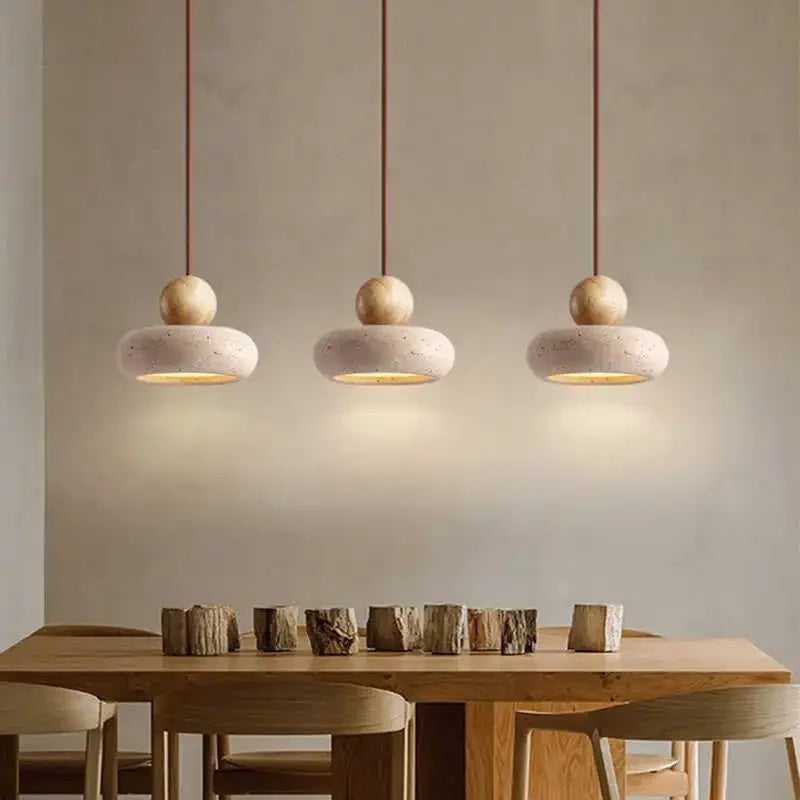 Vintage Agate Pendant Light Bedroom Restaurant Dining Lamp