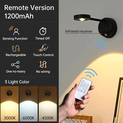 Rechargeable Motion Sensor Picture Wall Light